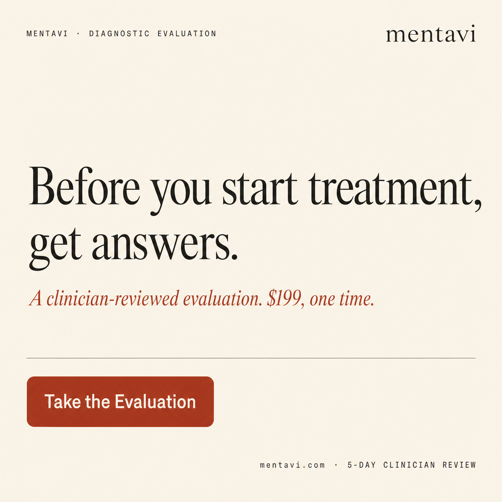 Mentavi A1 — Before you start treatment, get answers.